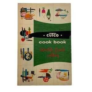 Cutco Cook Book Worlds Finest Cutlery 1961 Hardcover Vintage Mid Century